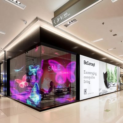 P6 Adhesive Transparent LED Display Film